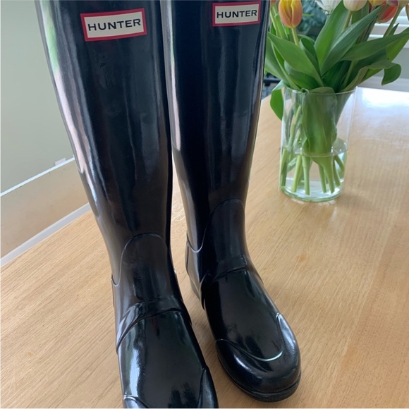 Hunter Sandhurst Equestrian Rain Boot - Picture 5 of 7